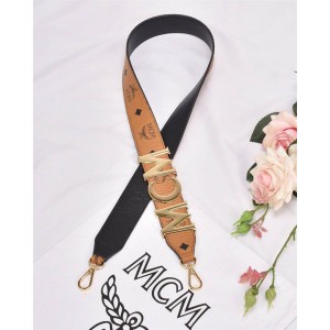 mcm Visetos MCM letter leather shoulder strap MYZ8APA96