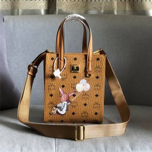 mcm Visetos Klassik silk screen rabbit handbag MMTBAXL01