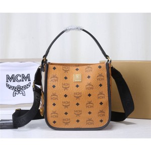 MCM 1976 Flying Series Tote Bag Bucket Bag