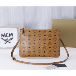 MCM Lady's Visetos Original Messenger Bag Clutch MYZAAVI02