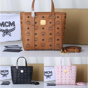 MCM Toni Visetos Shopping Bag MWPAATN04
