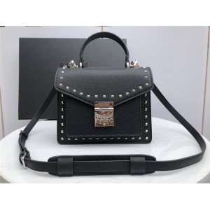 MCM China official website handbags new full leather rivet Patricia Messenger bag