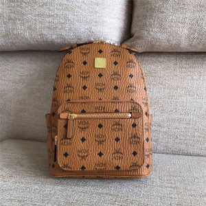 mcm Stark Visetos small backpack for men and women