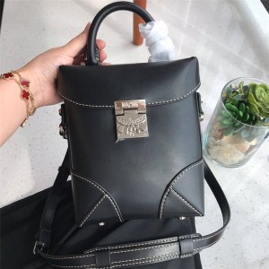 mcm Soft Berlin NS leather crossbody bag box bag
