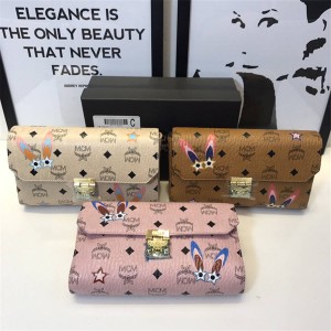MCM official website new bunny ear print Millie chain bag