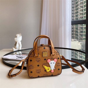 mcm female bag Essential Visetos Original year of the rat half-month bag