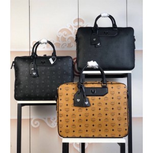 mcm new men's bag Visetos single shoulder briefcase