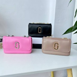 Marc Jacobs MJ mini full sheepskin flip chain bag
