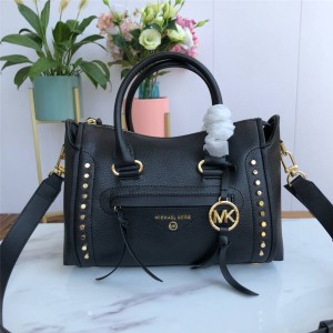 Michael Kors mk new stud Carine medium leather handbag