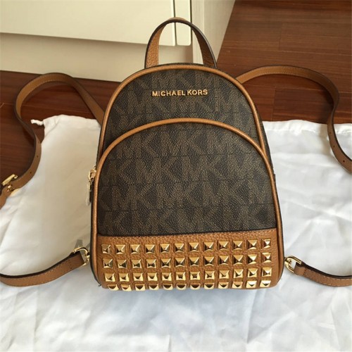 mk abbey studded backpack