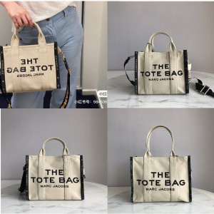 Marc Jacobs MJ JACQUARD canvas shopping bag tote bag