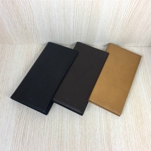 mulberry men's long leather suit wallet half fold wallet 8644