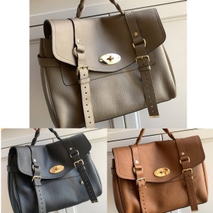 Mulberry grain leather Alexa handbag HH6884
