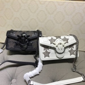PINKO bag new STARRY SKY rivet five-pointed star swallow bag