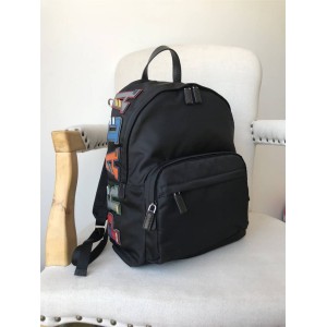 Prada men's shoulder bag color matching letter nylon mountaineering bag 2VZ066
