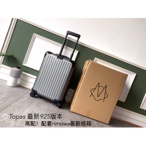 Rimowa trolley case latest 925 aluminum-magnesium alloy 20/22/24/26/29 inch boarding consignment box