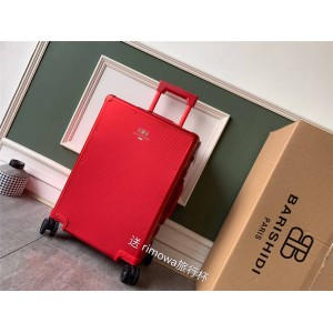 Rimowa trolley case Balenciaga joint name boarding consignment box 20/24 inch