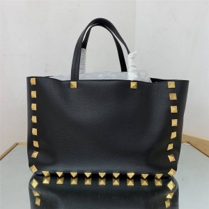 Valentino Roman Stud large studded tote shopping bag
