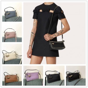 Valentino ROCKSTUD Small Crossbody Bag Handheld Shoulder Bag 5500