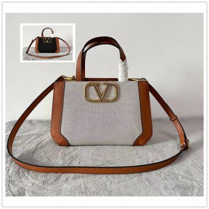 Valentino VLOGO Mini Canvas Handbag Shoulder Bag Crossbody Bag 220137