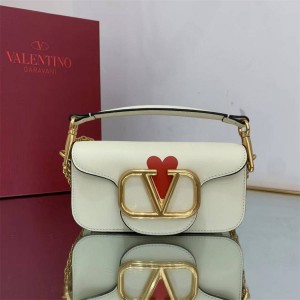 Valentino MINI LOCO Qixi Valentine's Day Limited Handbag Chain Bag 0303