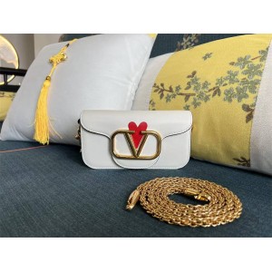 Valentino MINI LOC Qixi Valentine's Day Love Print armpit bag chain bag 2030