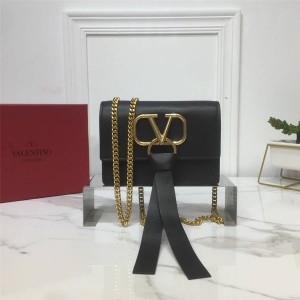 Valentino women's bag new leather GARAVANI chain bag