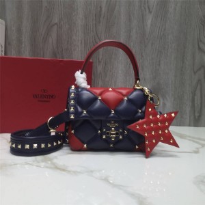 Valentino women's bag color matching garavani candystud handbag