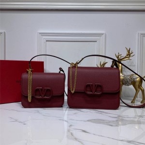 VALENTINO GARAVANI handbags VSLING palm print leather shoulder bag