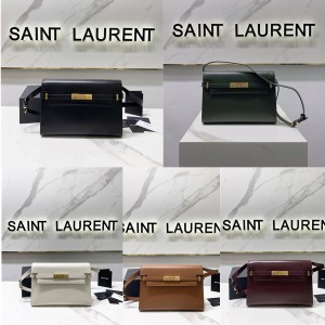 ysl Saint Laurent MANHATTAN BOX leather shoulder bag 579271