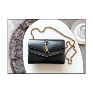 YSL official website handbag SULPICE smooth leather chain wallet 55476302