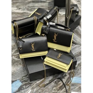 YSL Saint Laurent 533026 422906 634723 SUNSET New Colored Chain Bag