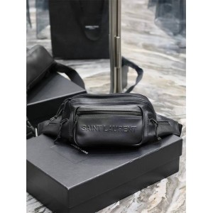 YSL Saint Laurent 581375 NUXX Cowhide Leather Crossbody Bag Waistpack