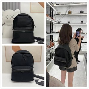 YSL Saint Laurent 534967 CITY ECONYL ® Nylon canvas backpack 559568