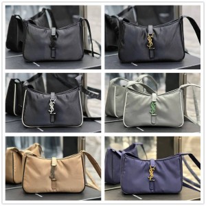 YSL Yves Saint Laurent 657228 LE 5 à 7 HOBO NYLON SHOULDER BAG