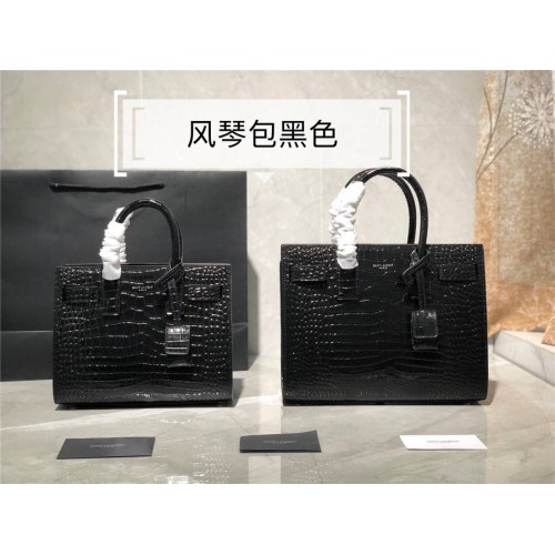 ysl sac croco