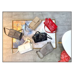 YSL Saint Laurent fold leather NIKI BODY BAG crossbody bag 577124