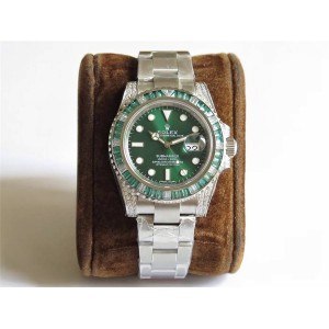 NOOB N factory imitation rolex green ghost 904L version watch