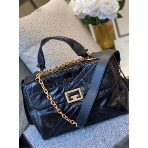 Givenchy new wrinkled cowhide ID Bag shoulder bag