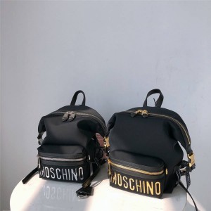 Moschino official website new ladies nylon space cotton backpack