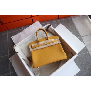 Hermes official website classic handmade togo Birkin 25 bag handbag