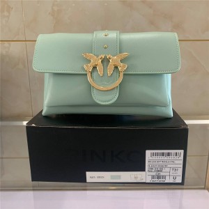 PINKO New Macaron Soft Mini Love Handbag Messenger Bag