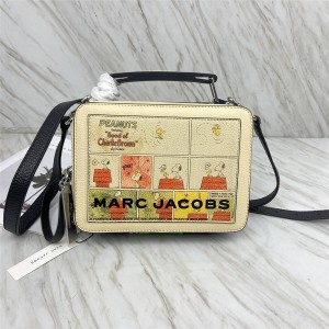 Peanuts x Marc Jacobs joint printed MJ bag Mini Box Bag
