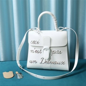 Delvaux signature limited edition letter Le Humour Brillant handbag