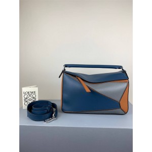 LOEWE Colorblock Puzzle 29 Medium Handbag Geometry Bag