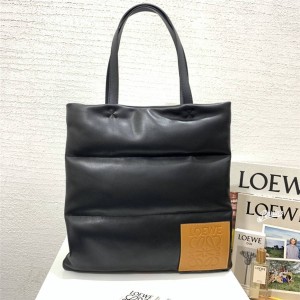 loewe men's bag vertical tote puffy bag shopping bag
