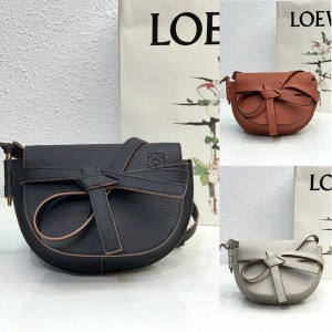 loewe official website new MINI Gate dual handbag saddle bag