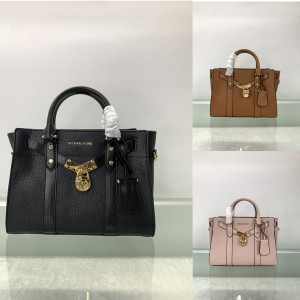 Michael Kors mk Nouveau Hamilton small lock bag