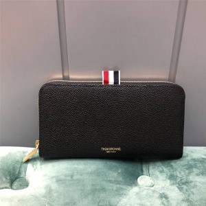 THOM BROWNE TB Men's Long Zip Wallet