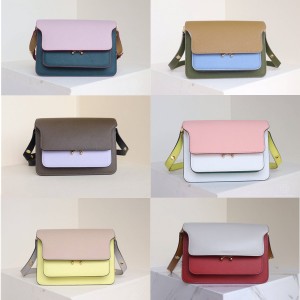 Marni Colorblock Trunk Classic Organ Bag